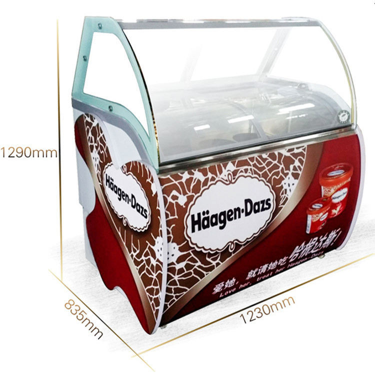 QDMECH Eiscreme-Vitrine Gefrie – Commercial Chest Freezer Bewertung und Preis